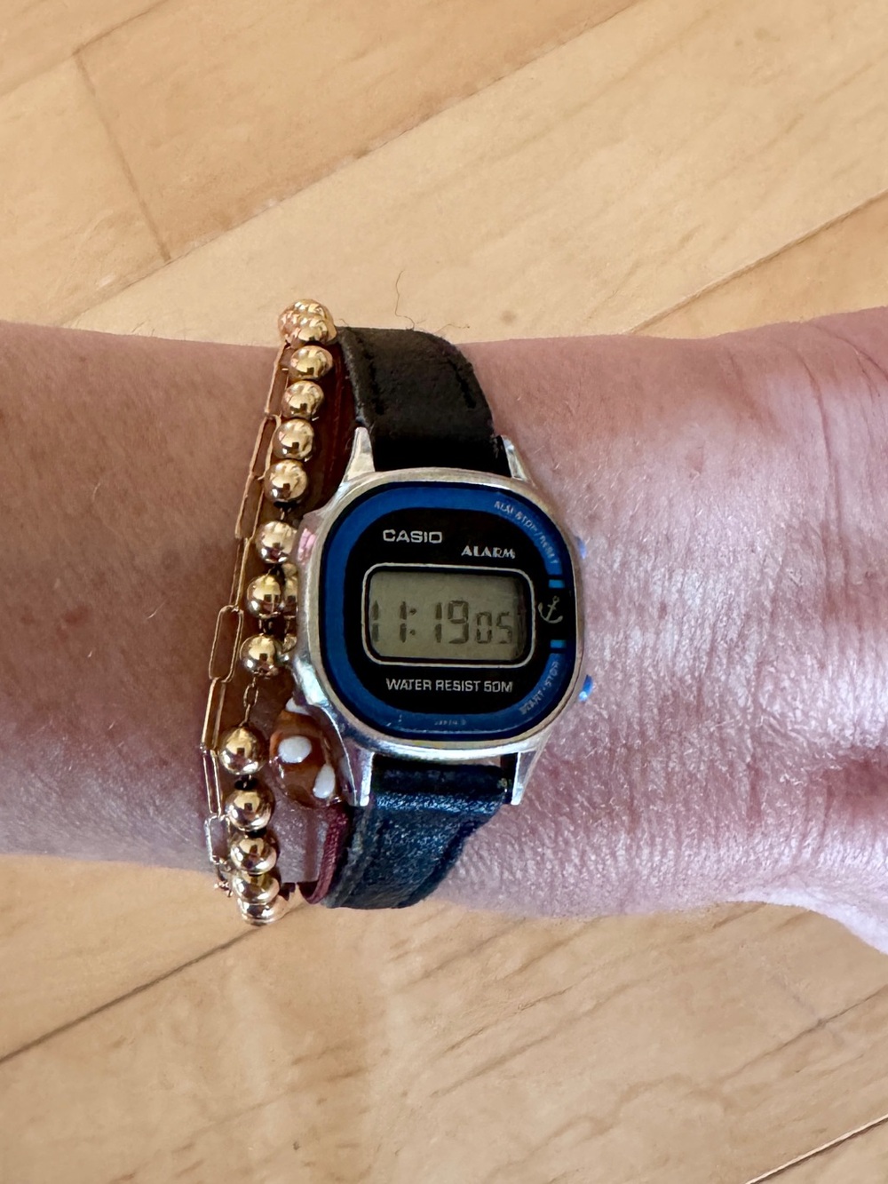 Vintage 80s Casio Anchor 156 LW-601 Digital Watch